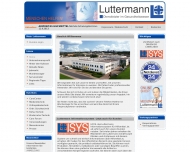 Website Luttermann - Dienstleister im Gesundheitswesen