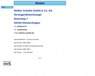 Bild Schulte GmbH & Co. KG, Walter Strangprewerkzeuge
