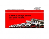 Bild Zapke Beton-Pumpdienst KG