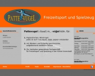 Bild PATTEVUGEL Freizeit-Sport- und Spiel-Zeug GmbH