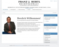 Bild Rechtsanwalt Franz J. Hertl