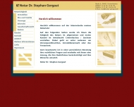Bild Notar Dr. Stephan Gergaut Notar