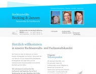 Bild Rechtsanwlte Becking Axel , Janzen Katharina