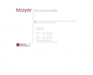 Bild Rechtsanwalt Mayer Dr. Thomas
