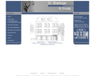 Website Anwaltskanzlei Braitinger A. Dr., Grupp W.-H., Jäcksch P., in der Stroth R. Dr. u. Heinrich S. Dr. Rechtsanwälte