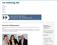 Bild Anwaltsbro Rsing Rechtsanwlte u. Wedewer Jutta Rechtsanwltin Wedewer