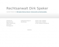 Bild Speker Dirk Rechtsanwalt