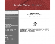 Arbeitsrecht Halle Rechtsberatung - M?ller-Rivinius 0345-2024407 - Rechtsanwalt Halle Rechtsberatung