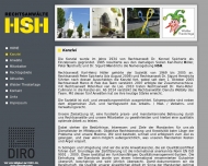 Website Rechtsanw�lte HSH
