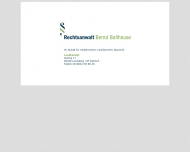 Bild Rechtsanwalt Bernd Ballhause