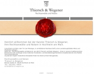 Bild Thiersch & Wegener Rechtsanwlte u. Notare