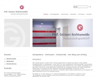 Bild Gerauer Rechtsanwlte , Gerauer Alfred Prof., Wlfl Bernd Dr., Gerauer Sigrid, Nieke Ralf , Edle v. Pollak Gabriele, Stickdorn Eckhard