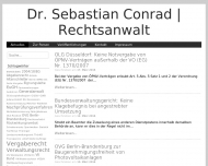 Website Dr. Sebastian Conrad
