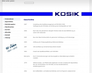 Website A. & C. Kosik Gesellschaft
