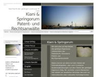 Bild Kiani , Springorum Harald Dr. Patentanwlte