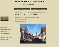 Bild Rechtsanwalt Fehrenbach u. Uhlmann