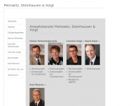 Petrowitz Heiner , Steinhausen Cornelia u. Voigt Cornelia Rechtsanwälte