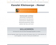 Bild Rechtsanwalt Winfried Kleinsorge
