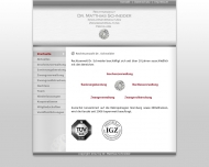 Website Loebenberger Dr. jur. Alexander