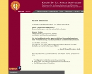 Bild Dr. Anette Oberhauser Rechtsberatung und Mediation