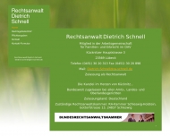 Website Schnell Dietrich Rechtsanwalt