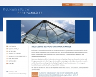 Prof. Hauth Partner - Home