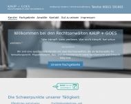 Bild Rechtsanwlte Kaup + Goes