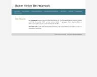 Bild Hinkes Rainer Rechtsanwalt