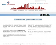 Website gross::rechtsanwaelte | fachanwaelte