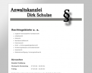 Bild Schulze Dirk Rechtsanwalt