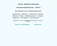 Bild Geilke Thomas , Schtze Christian D. u. Kutschke Diana Rechtsanwlte