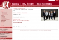 Website RECHTSANWÄLTE • VEREIDIGTER BUCHPRÜFER • STEUERBERATER SCHEU • WÖHRLE • BRENNDÖRFER