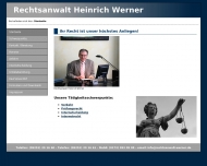 Bild Werner Heinrich Rechtsanwalt