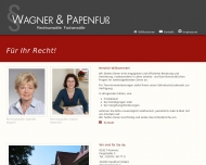 Willkommen bei Rechtsanw?lte Wagner und Papaenfu? - Wagner Papenfu?, Rechtsanw?lte, Fachanw?lte