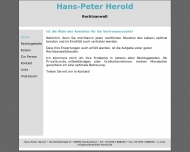 Bild Herold Hans-Peter Rechtsanwalt