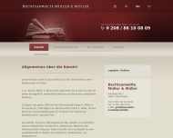 Website Rechtsanwalt Gregor H. Müller