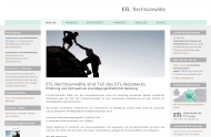Website Eisenbeis & Reinhardt Rechtsanwaltsgesellschaft