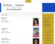 Website S�zler O. Dr.jur. , Gerhard H. L. Rechtsanw�lte B�ro