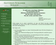 Bild Schlesier Gottfried Rechtsanwalt