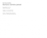 Bild Grbitz-Jakobi Barbara Rechtsanwltin