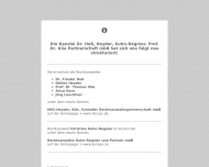 Website Klie Thomas Prof. Dr.