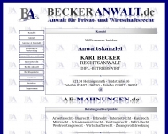 Bild Anwaltskanzlei Becker