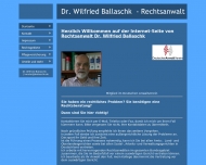 Bild Ballaschk Wilfried Dr. Rechtsanwalt