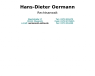 Bild Oermann Hans-Dieter Rechtsanwalt