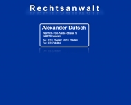 Bild Rechtsanwalt Alexander Dutsch