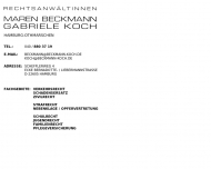 Bild Beckmann M. , Koch G. Rechtsanwltinnen