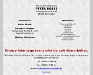 Bild Rechtsanwaltskanzlei Peter Busse