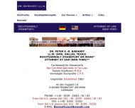 Bild Barandt Peter K.-D. Dr.iur. LL.M. Rechtsanwalt Attorney at Law (New York)