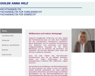 Bild Rechtsanwltin Isolde A. Milz