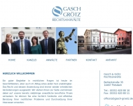 Rechtsanwalt in Potsdam - Kanzlei Gasch Gr?tz